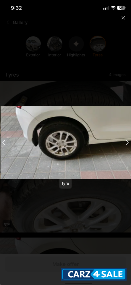 Pearl Attic White Maruti Suzuki Swift Zxi amt