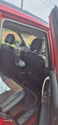 Red Mahindra XUV 500 W8