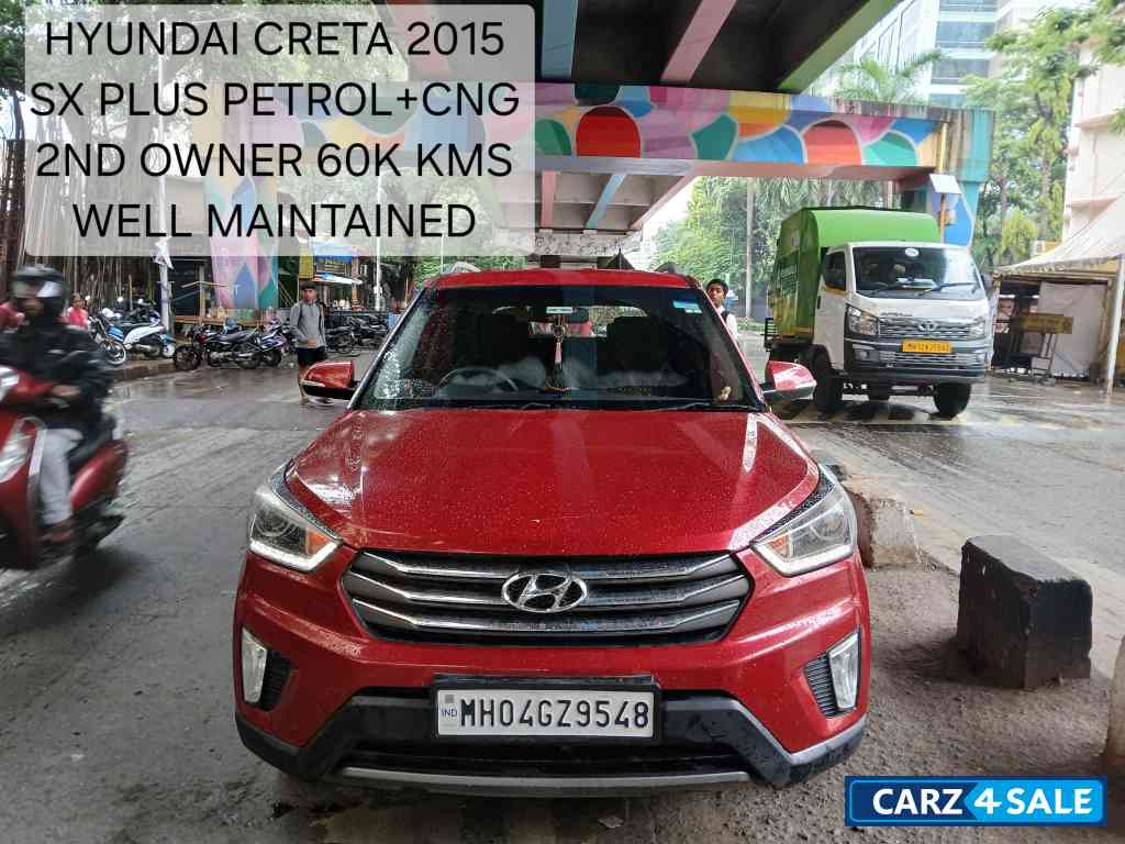 Red Hyundai Creta 1.6 Sx plus