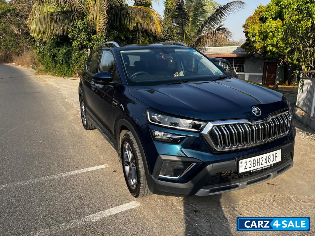 Lava Blue Skoda Kushaq STYLE 1.5 Manual