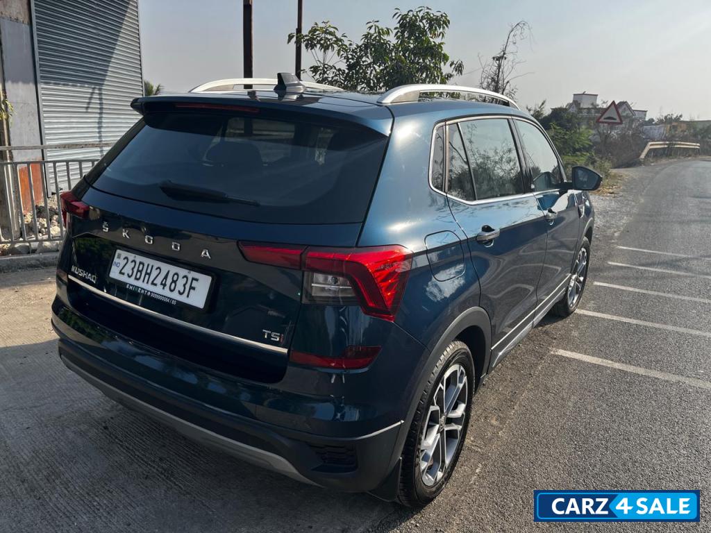 Lava Blue Skoda Kushaq STYLE 1.5 Manual