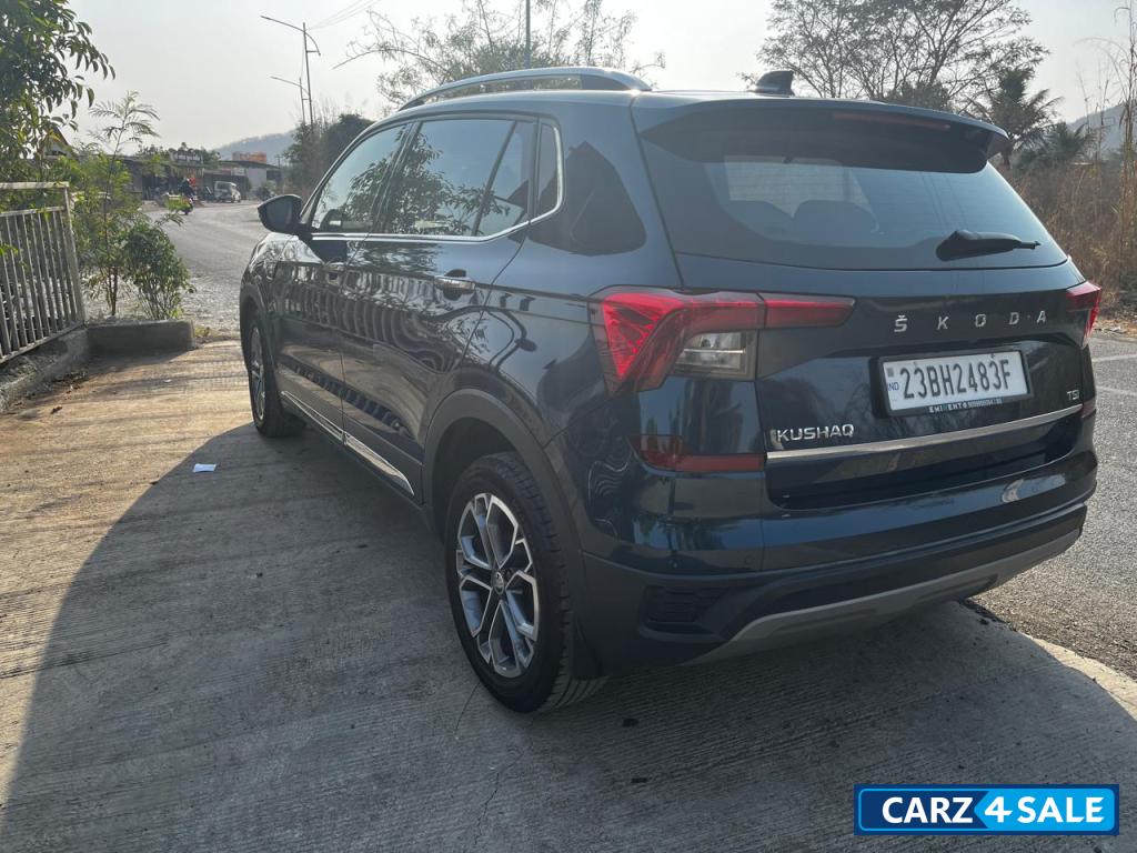 Lava Blue Skoda Kushaq STYLE 1.5 Manual