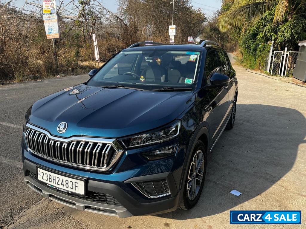 Lava Blue Skoda Kushaq STYLE 1.5 Manual