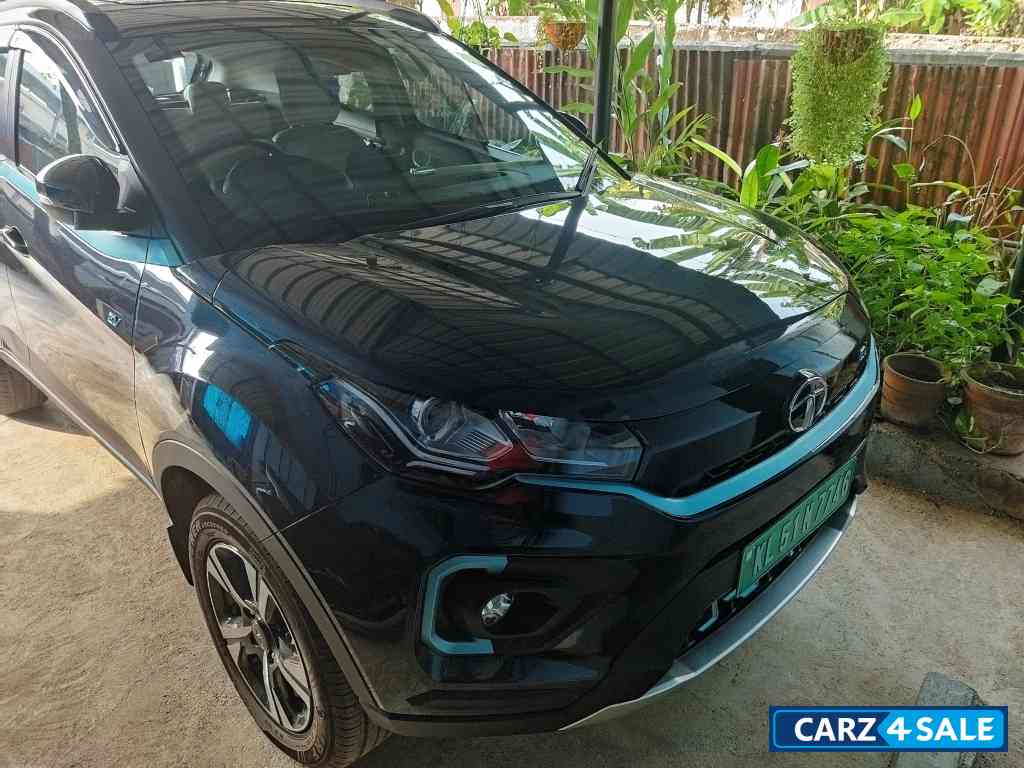 Teal Blue Tata Nexon ev2.0 xz+ lux