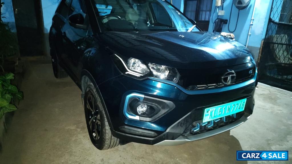 Teal Blue Tata Nexon ev2.0 xz+ lux