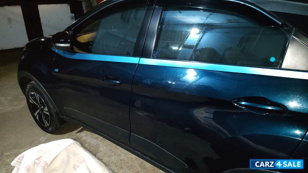 Teal Blue Tata Nexon ev2.0 xz+ lux
