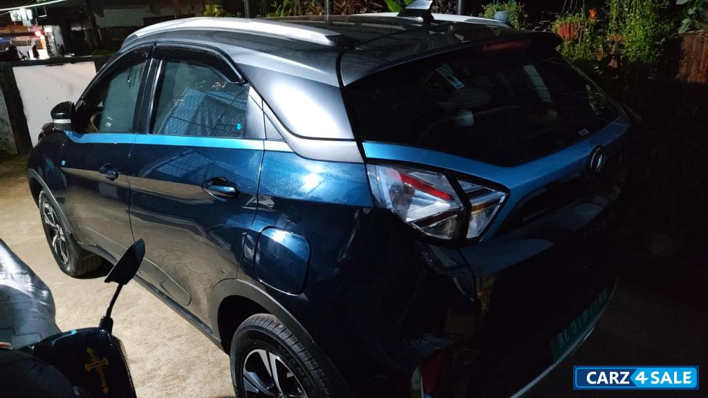 Teal Blue Tata Nexon ev2.0 xz+ lux