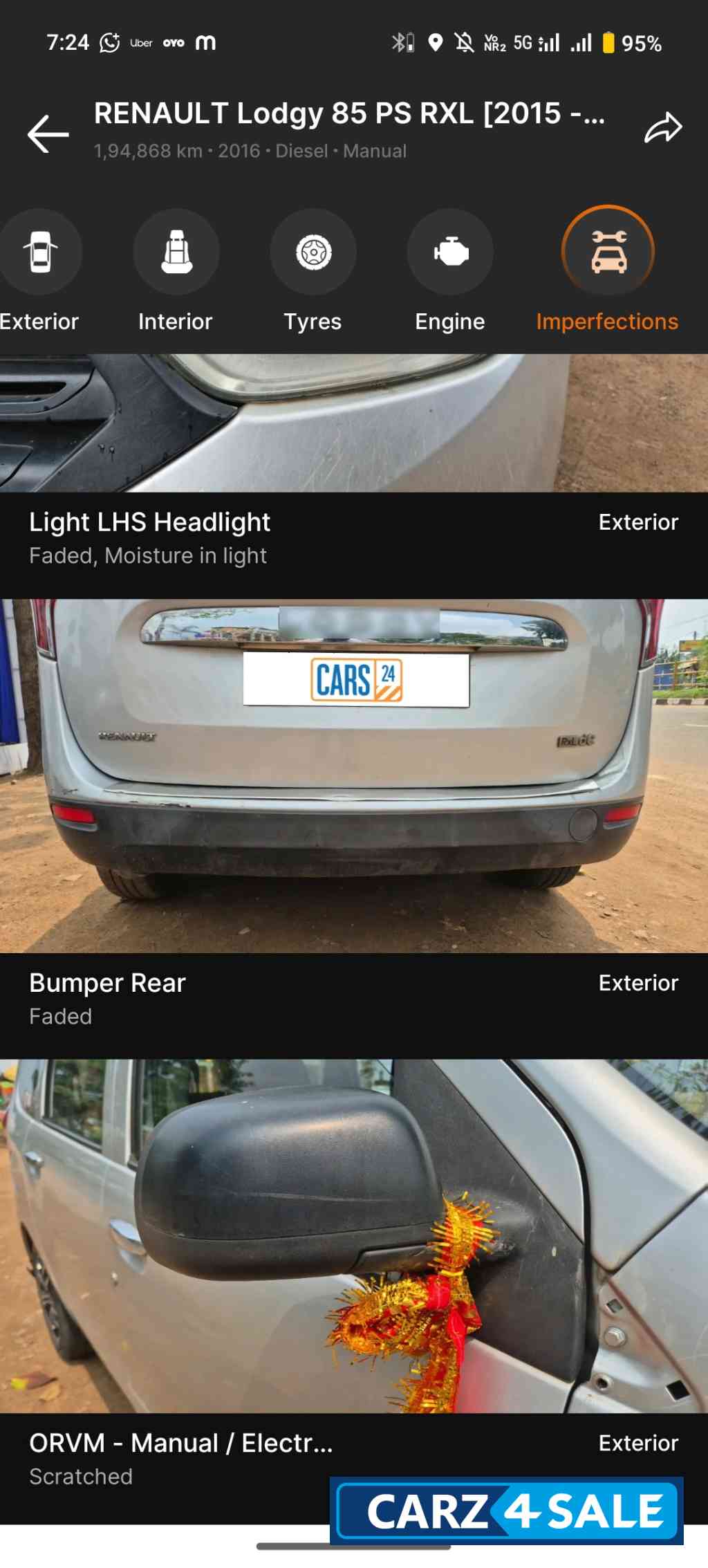 Renault Lodgy Lodgy rxl