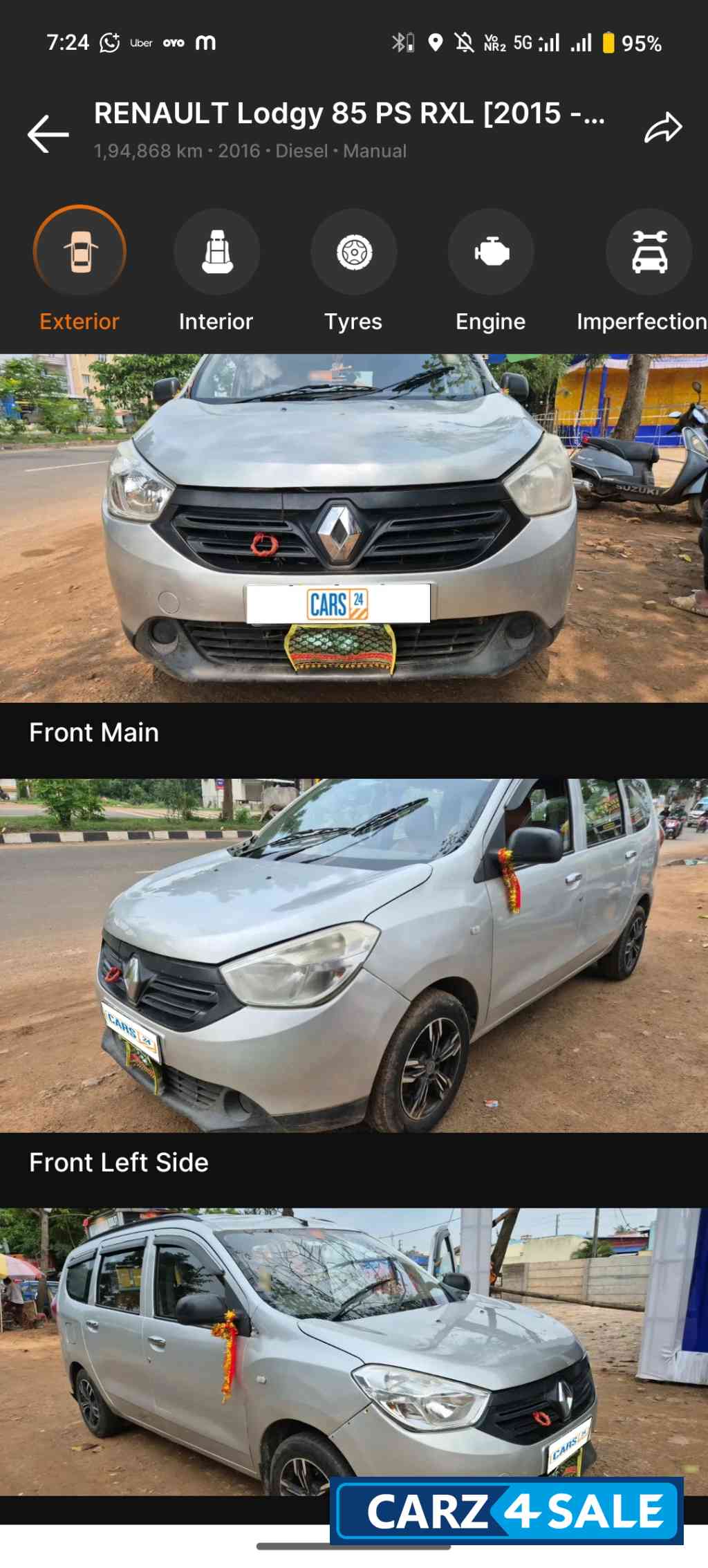 Renault Lodgy Lodgy rxl