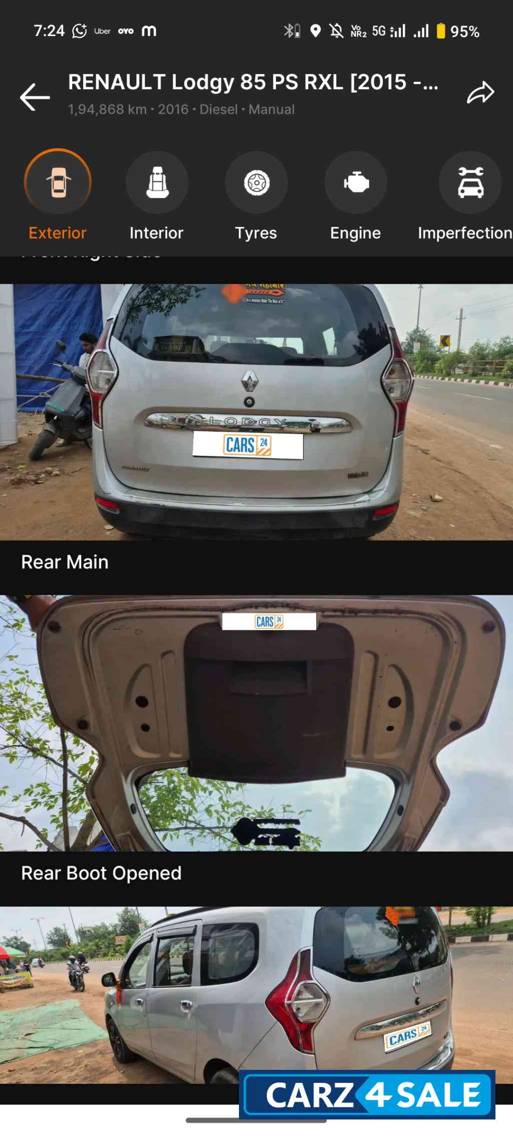 Renault Lodgy Lodgy rxl