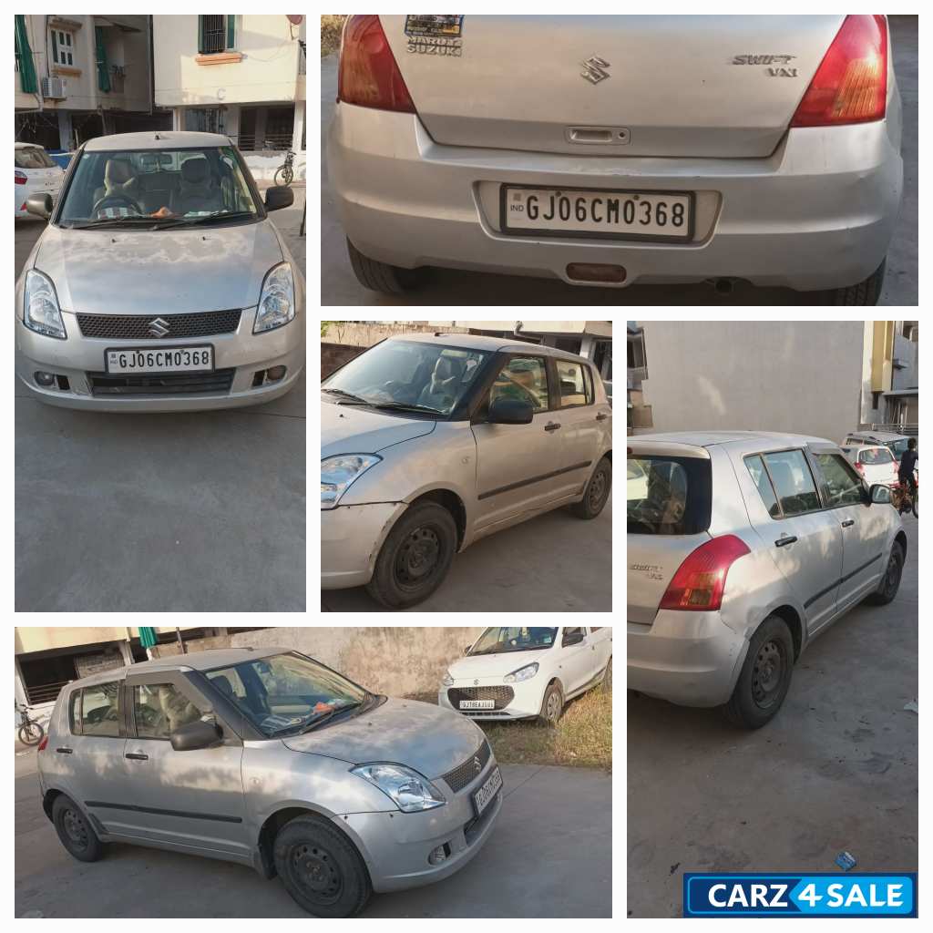 Silky Silver Maruti Suzuki Swift VXi