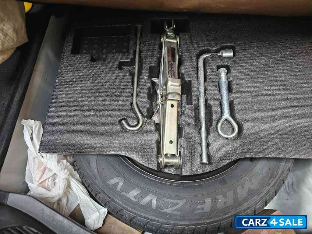 White Honda Jazz 1.2 L petrol