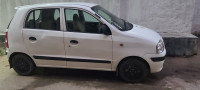 White Hyundai Santro Xing