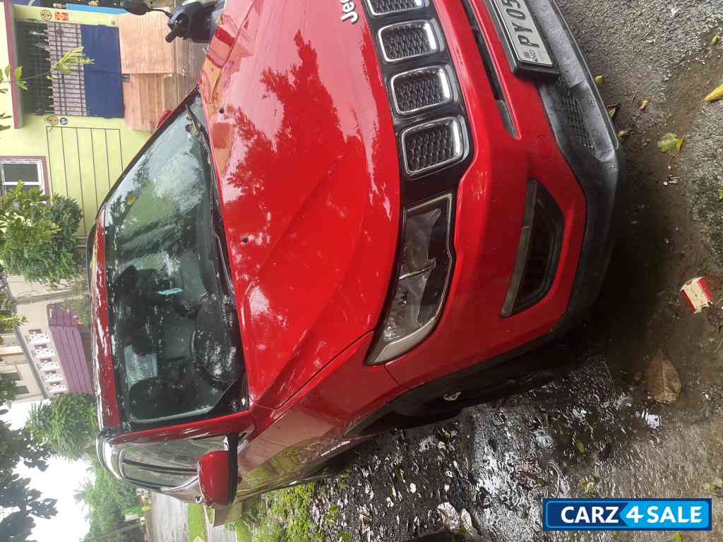Ferrari Red Jeep Compass Sports