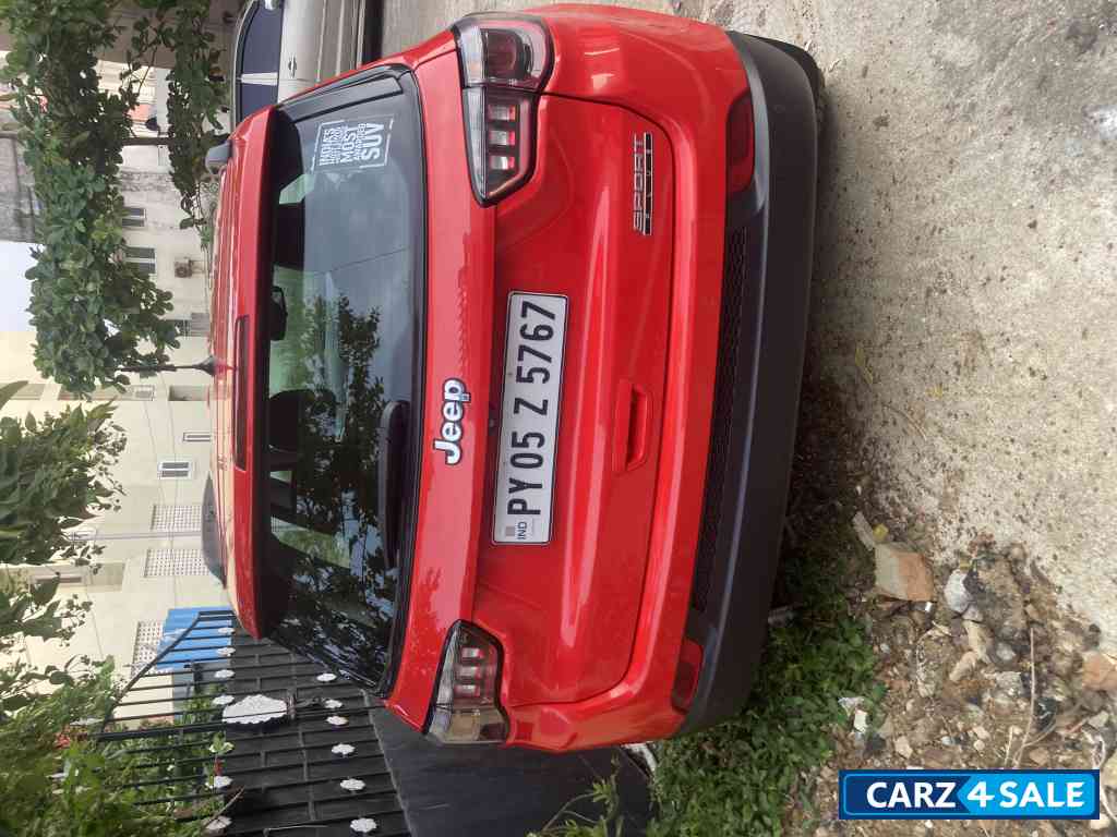 Ferrari Red Jeep Compass Sports