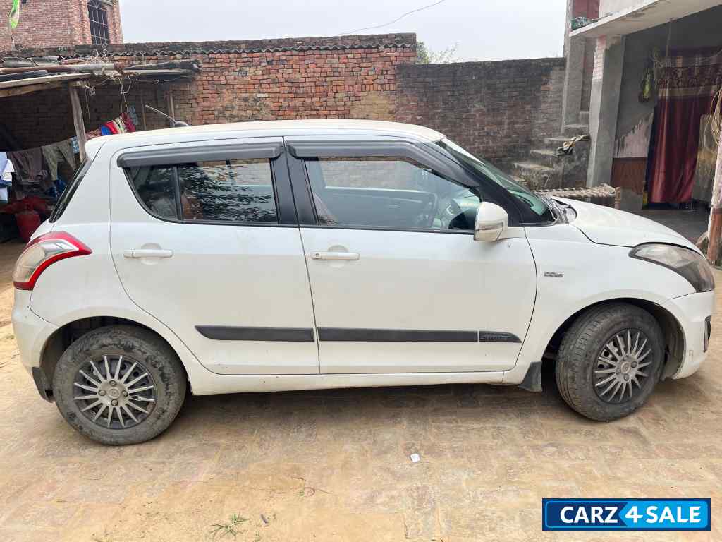 White Maruti Suzuki Swift VDI