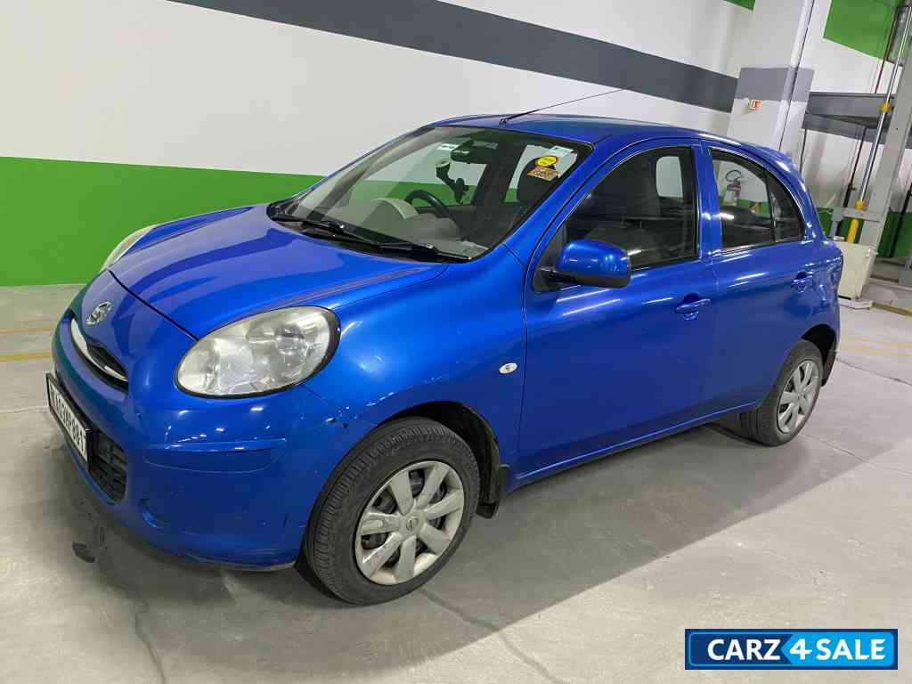 Metallic Blue Nissan Micra DCI