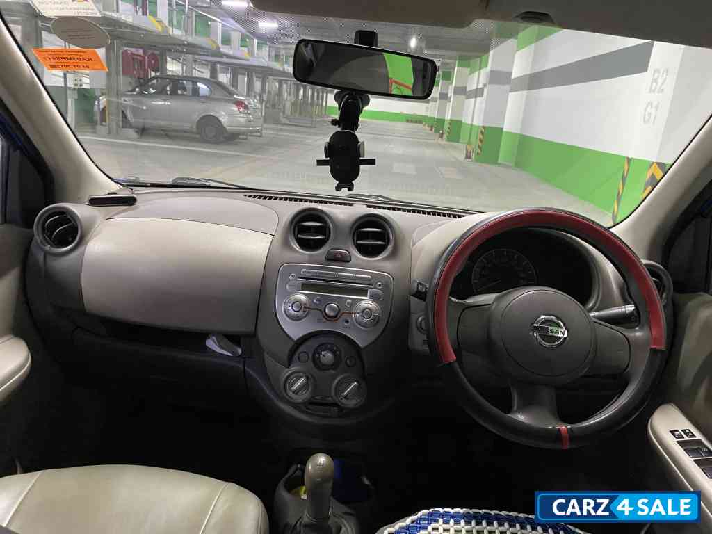 Metallic Blue Nissan Micra DCI