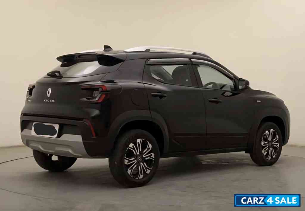Black Renault Kiger 2023 1.0 RXZ AMT