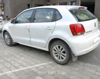 White Volkswagen Polo Highline