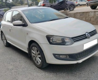 White Volkswagen Polo Highline