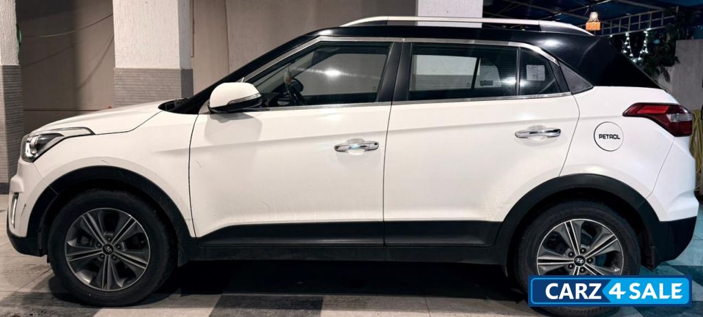 White Black Dual Tone Hyundai Creta 1.6 SX+ SE VTVT Dual Tone