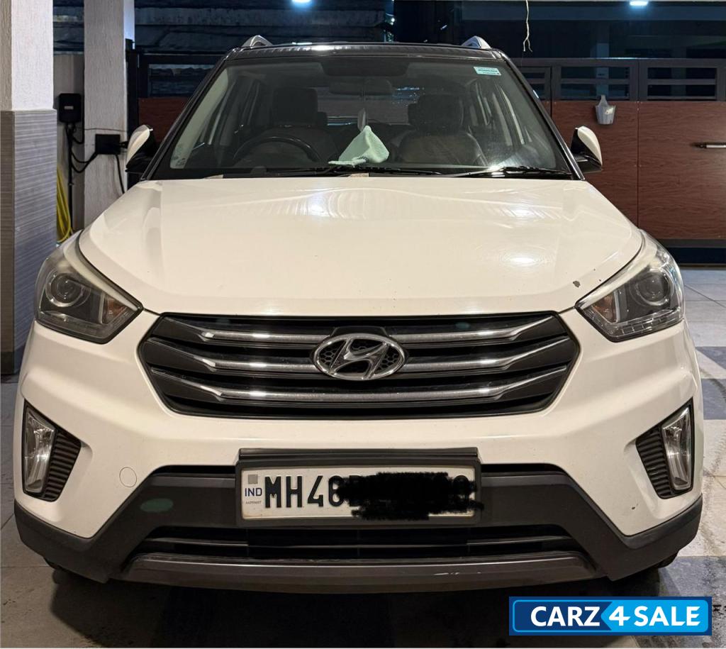 White Black Dual Tone Hyundai Creta 1.6 SX+ SE VTVT Dual Tone