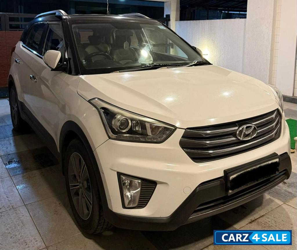 White Black Dual Tone Hyundai Creta 1.6 SX+ SE VTVT Dual Tone
