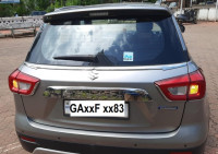 Silver Maruti Suzuki Vitara Brezza Zxi PLUS AT SMART HYBRID