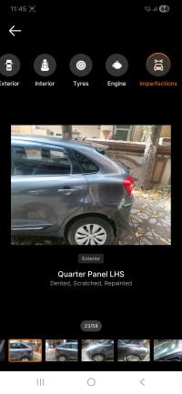 Granite Grey Maruti Suzuki Baleno Delta 1.2 Automatic