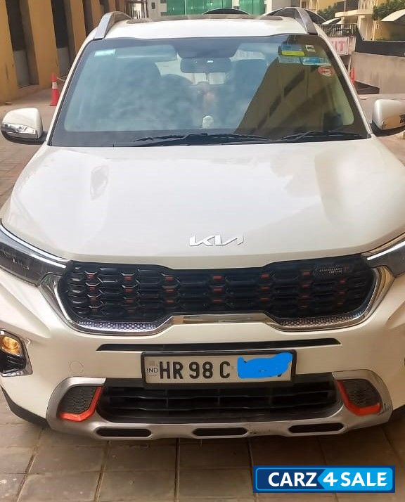 Glacier White Kia Sonet HTX IMT G1.0 AE