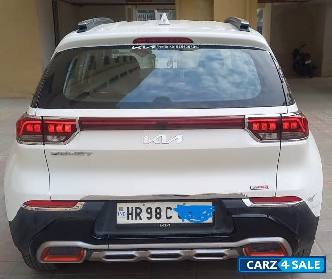 Glacier White Kia Sonet HTX IMT G1.0 AE