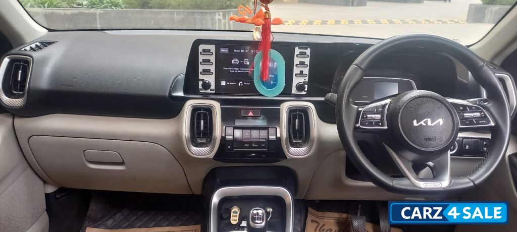 Glacier White Kia Sonet HTX IMT G1.0 AE