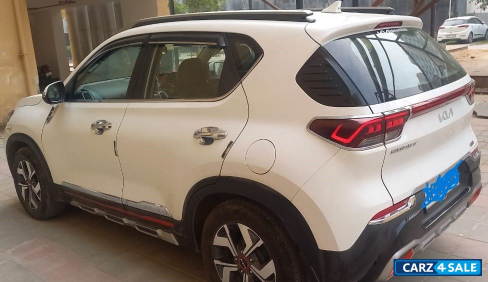 Glacier White Kia Sonet HTX IMT G1.0 AE