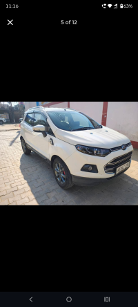 White Ford Ecosport Trade + 1.5 petrol