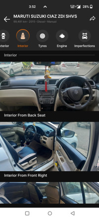 Maruti Suzuki Ciaz ZDI SHVS 2015 Model