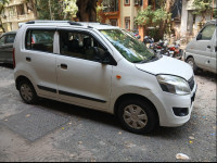 White Maruti Suzuki Wagon R Lxi cng
