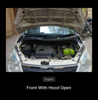 White Maruti Suzuki Wagon R Lxi cng