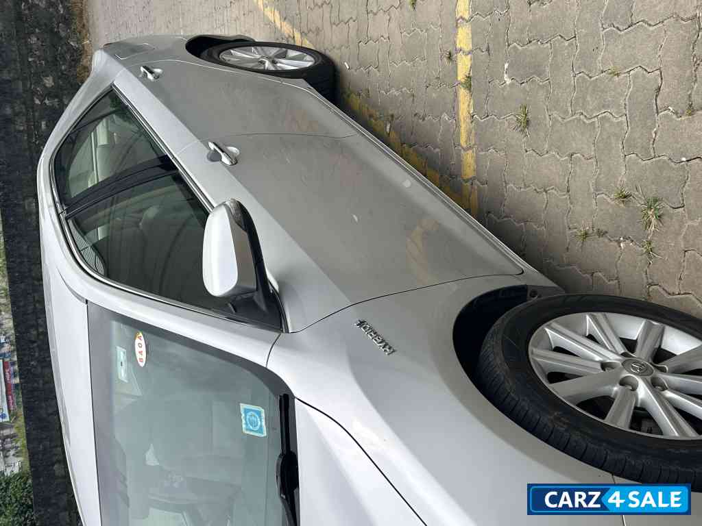 Silver Toyota Camry Hybrid