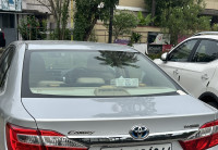 Silver Toyota Camry Hybrid