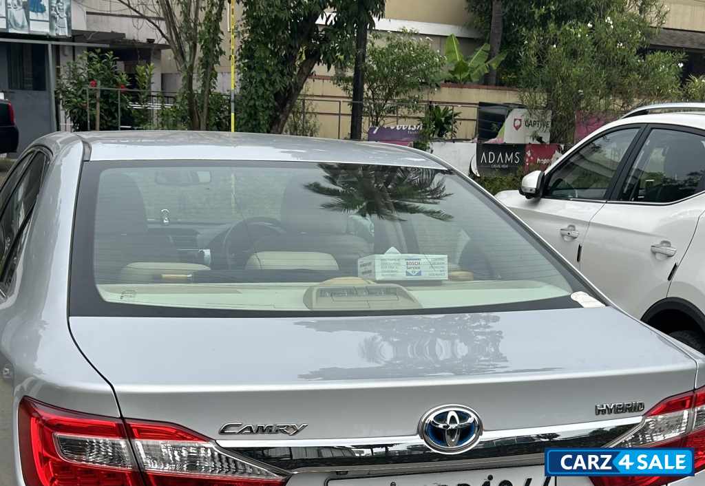 Silver Toyota Camry Hybrid