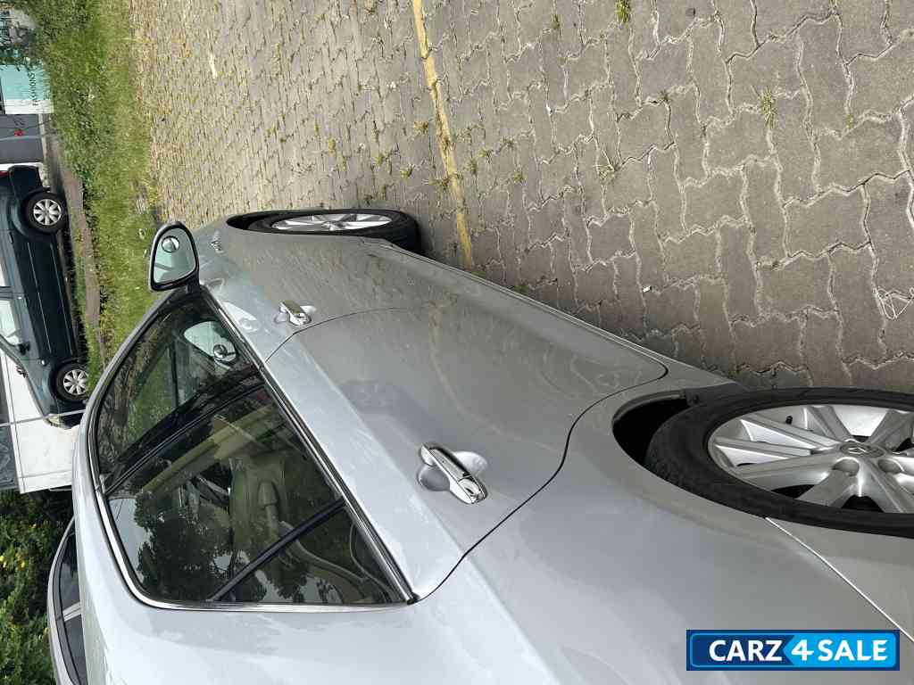 Silver Toyota Camry Hybrid