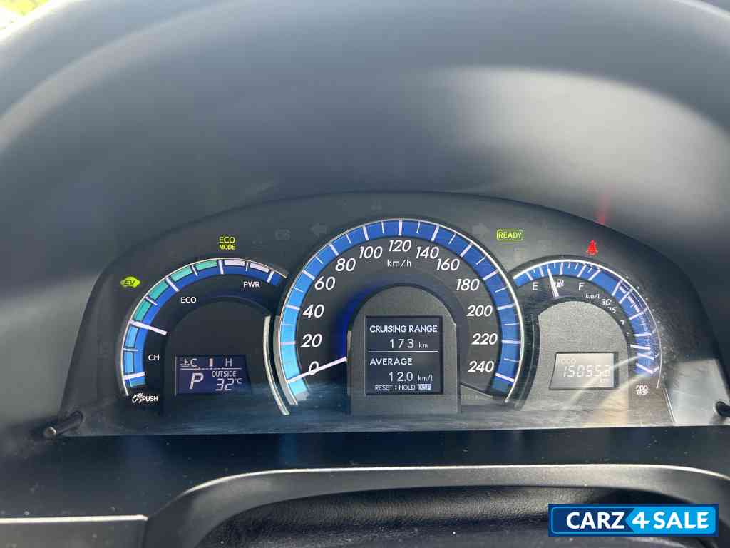 Silver Toyota Camry Hybrid