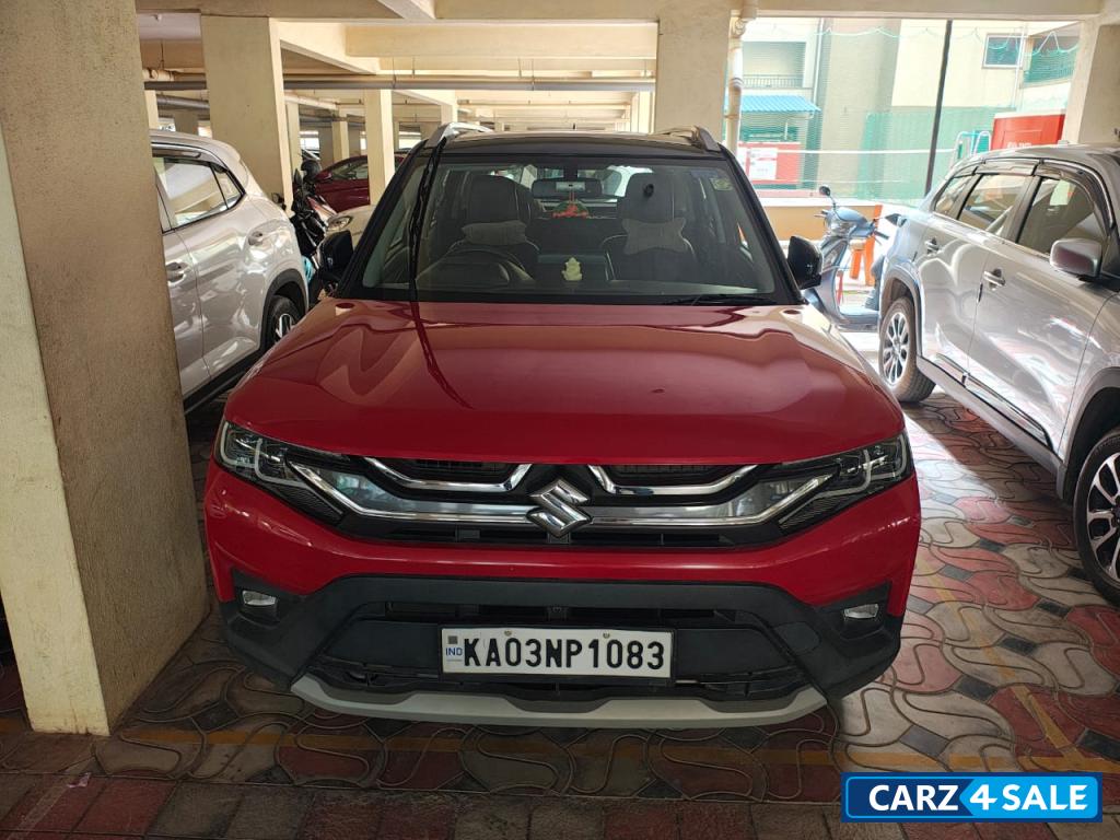 Red Black Dt Maruti Suzuki  Breeza ZXI+