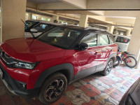 Red Black Dt Maruti Suzuki  Breeza ZXI+