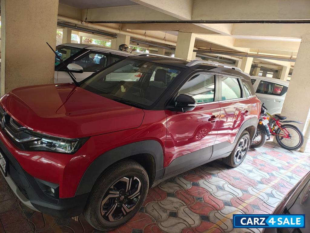 Red Black Dt Maruti Suzuki  Breeza ZXI+