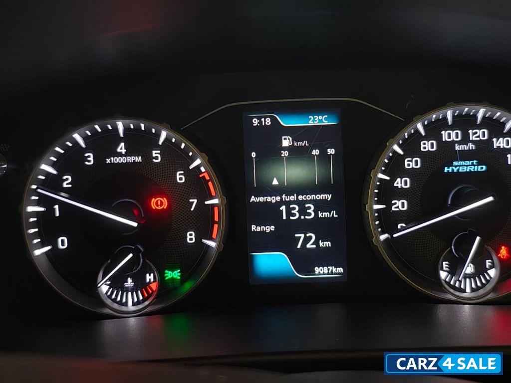 Red Black Dt Maruti Suzuki  Breeza ZXI+