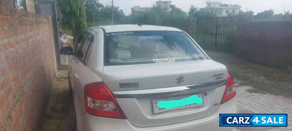 Pearl Arctic White Maruti Suzuki Dzire VDi