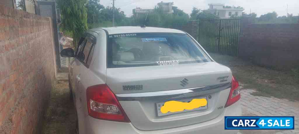 Pearl Arctic White Maruti Suzuki Dzire VDi