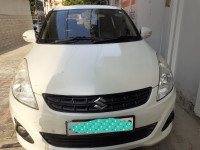 White Maruti Suzuki Dzire Vxi